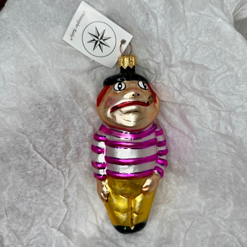 Christopher Radko Mugsy French Mime‎ Ornament Magic 25 Limited Edition 58/440